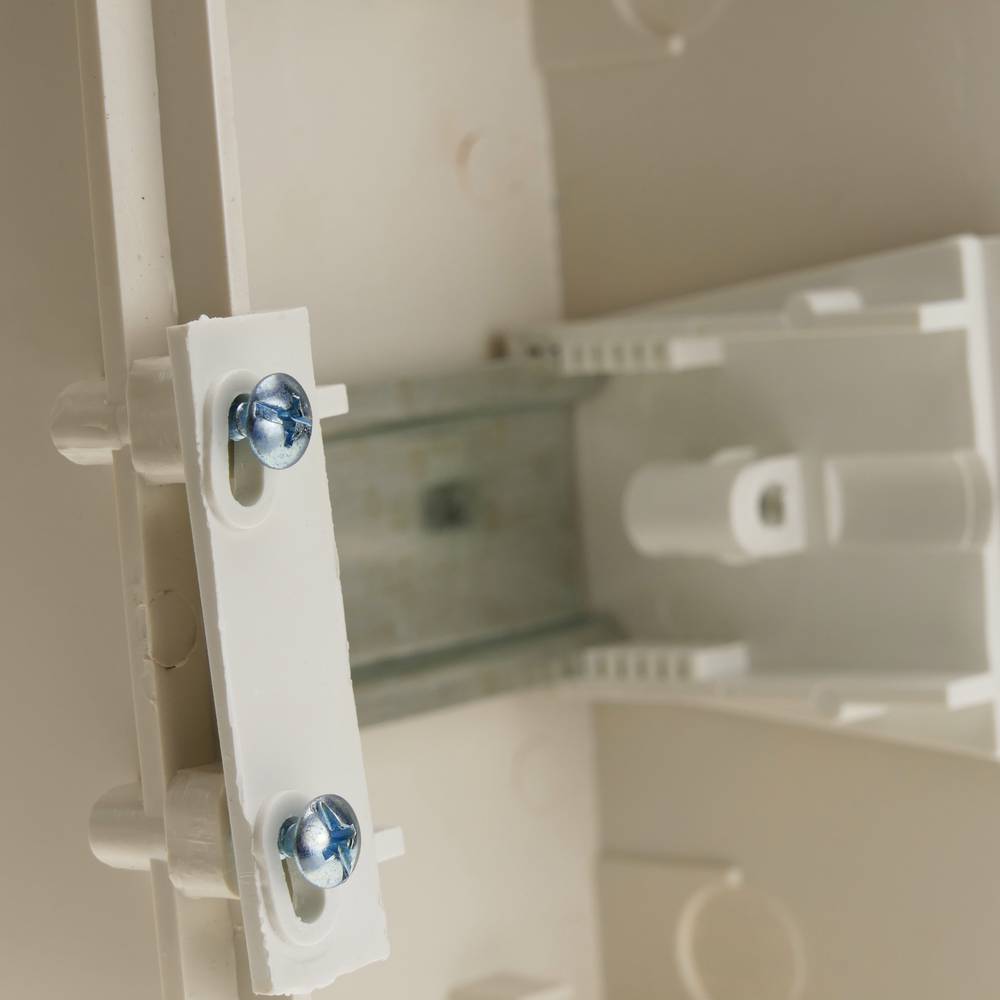 Schaltkasten Elektroverteilerkasten aus 4 Modulen 17,5 mm  Kunststoff ABS für einbetten SPN IP40