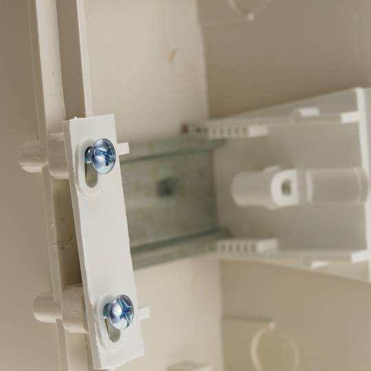 Schaltkasten Elektroverteilerkasten aus 4 Modulen 17,5 mm  Kunststoff ABS für einbetten SPN IP40