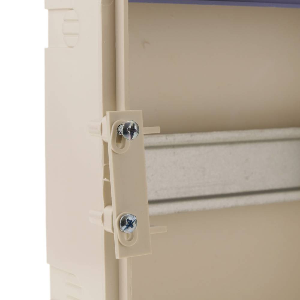 Schaltkasten Elektroverteilerkasten aus 8 Modulen 17,5 mm  Kunststoff ABS für einbetten SPN IP40