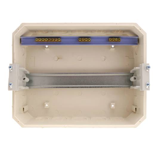 Quadro di distribuzione elettrica di 12 moduli 17,5 mm scatola per incasso plastica ABS SPN IP40