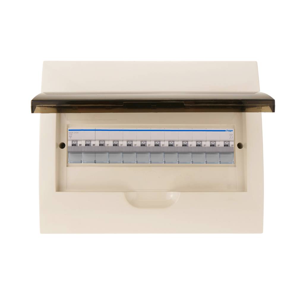 Quadro di distribuzione elettrica di 12 moduli 17,5 mm scatola per incasso plastica ABS SPN IP40