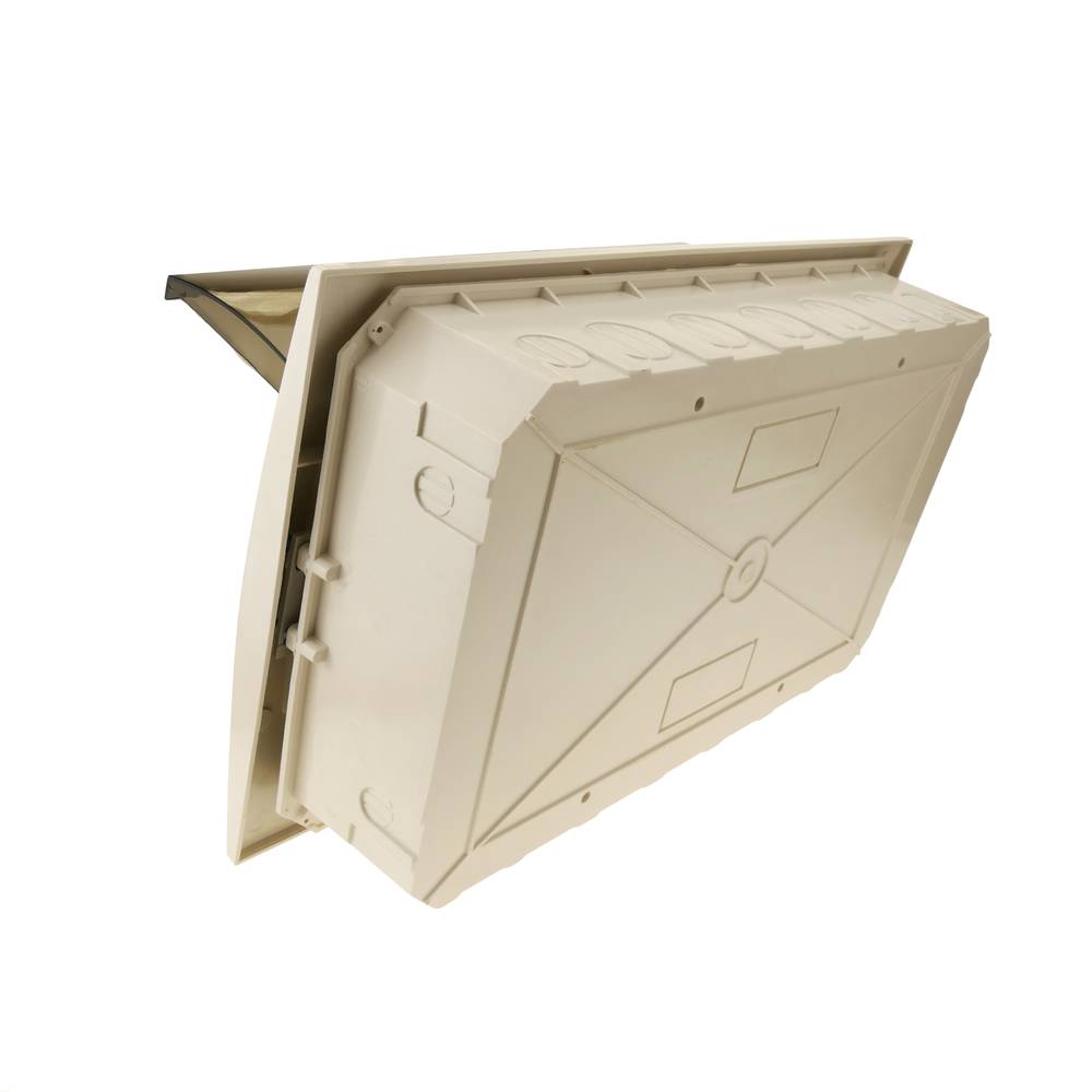 Caixa de distribució elèctrica de 18 mòduls d'encastar de plàstic ABS SPN IP40