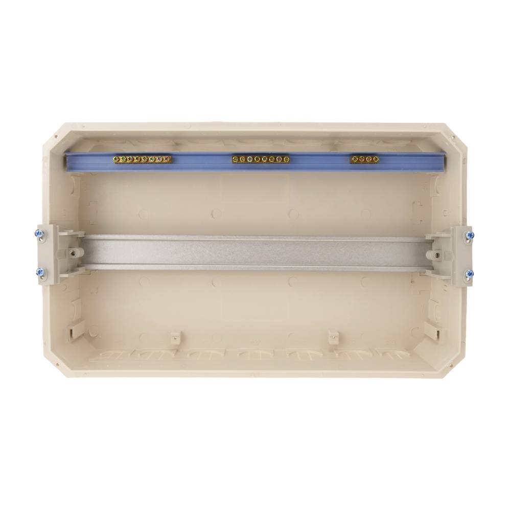 Caixa de distribució elèctrica de 18 mòduls d'encastar de plàstic ABS SPN IP40