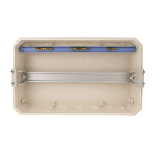 Caixa de distribució elèctrica de 18 mòduls d'encastar de plàstic ABS SPN IP40