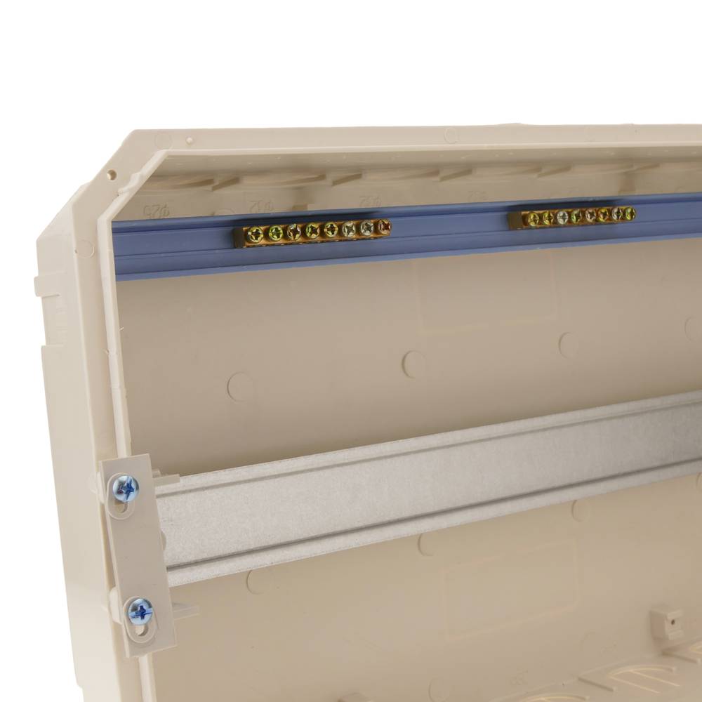 Caixa de distribució elèctrica de 18 mòduls d'encastar de plàstic ABS SPN IP40