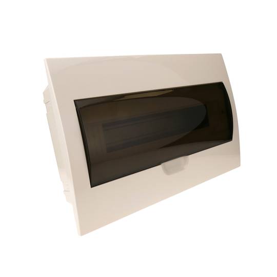 Caixa de distribució elèctrica de 18 mòduls d'encastar de plàstic ABS SPN IP40