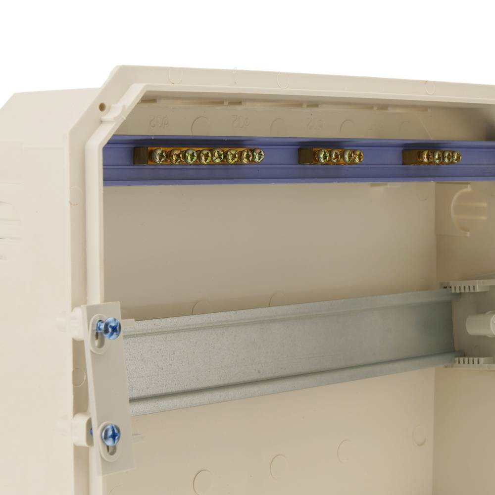 Caixa de distribució elèctrica de 24 mòduls d'encastar de plàstic ABS SPN IP40