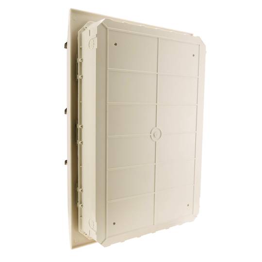 Caja de distribución eléctrica de 36 módulos de empotrar de plástico ABS SPN IP40