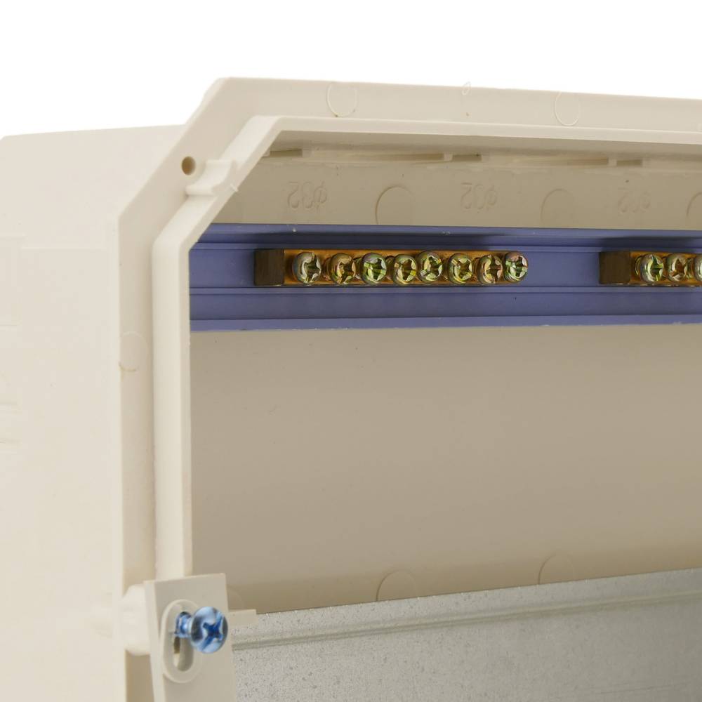 Caja de distribución eléctrica de 36 módulos de empotrar de plástico ABS SPN IP40