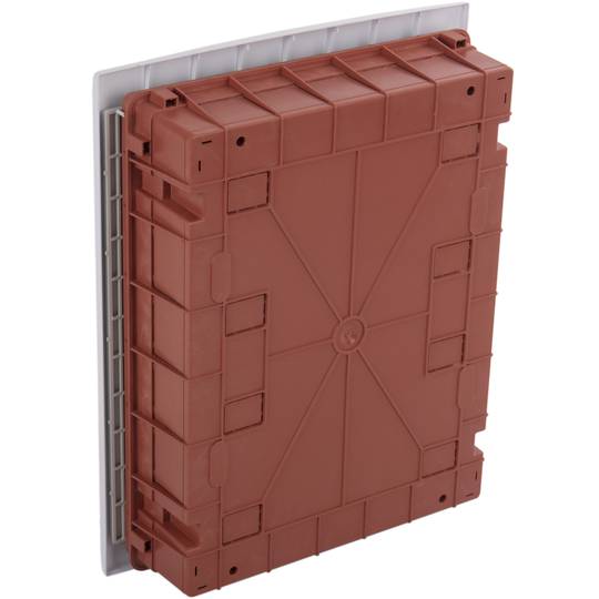 Elektrische verdeelkast van ABS kunststof voor wandmontage met 24 modules