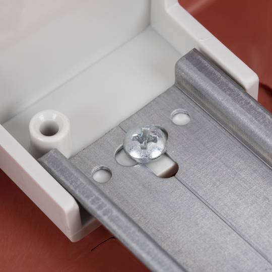 Elektrische verdeelkast van ABS kunststof voor wandmontage met 24 modules