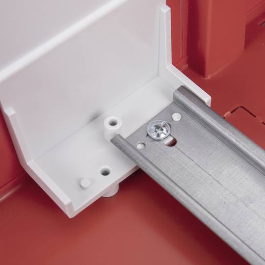 Elektroverteilerkasten aus ABS-Kunststoff zur Wandmontage mit 36 Modulen
