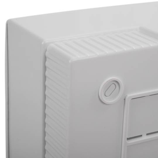 Caja de distribución eléctrica de plástico ABS para superficie de 8 módulos