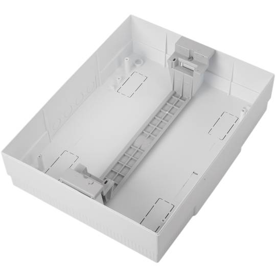 Boîte de distribution électrique en plastique ABS pour surface avec 12 modules