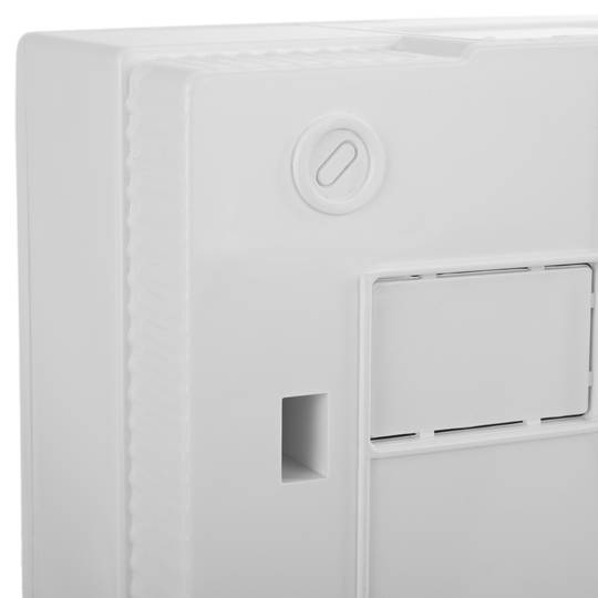 Caixa de distribuição elétrica de plástico ABS para superfície com 24 módulos