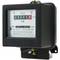 Medidor de energia elétrica monofásico 230V 50Hz 10A plástico preto