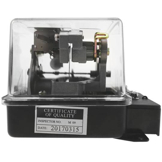 Comptador mesurador d'electricitat monofàsic 10A 230V 50Hz de plàstic transparent 30A màx.
