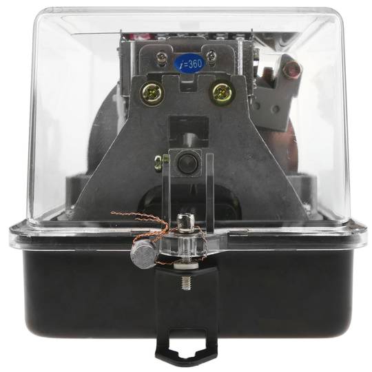 Comptador mesurador d'electricitat monofàsic 10A 230V 50Hz de plàstic transparent 30A màx.