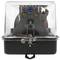 Comptador mesurador d'electricitat monofàsic 10A 230V 50Hz de plàstic transparent 30A màx.