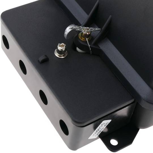 Contatore misuratore corrente elettrica alternata monofase 20A 230V 50Hz max 80A plastica nera