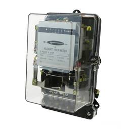 Compteur d'électricité 3 phases 3x30A 230V 50Hz plastique transparent