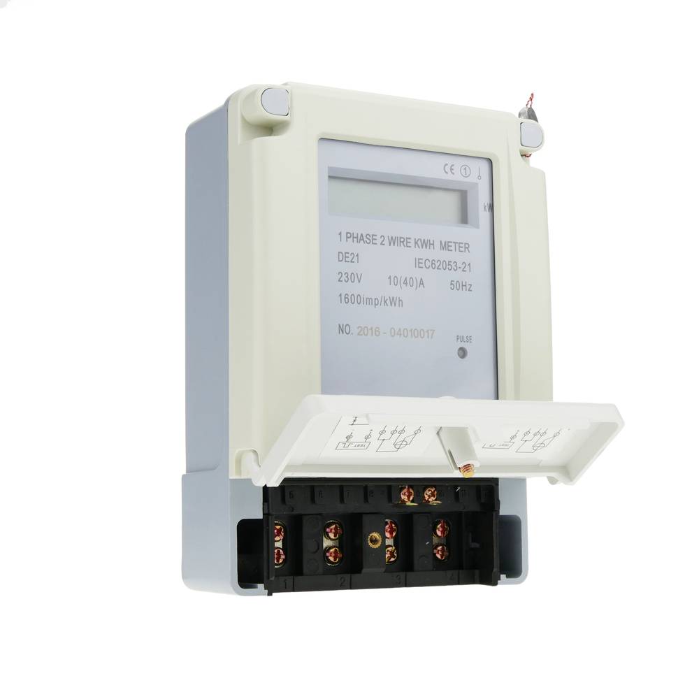 Eenfase digitale elektriciteitsmeter meter 10A 230V 50Hz