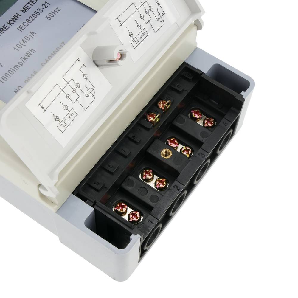 Eenfase digitale elektriciteitsmeter meter 10A 230V 50Hz