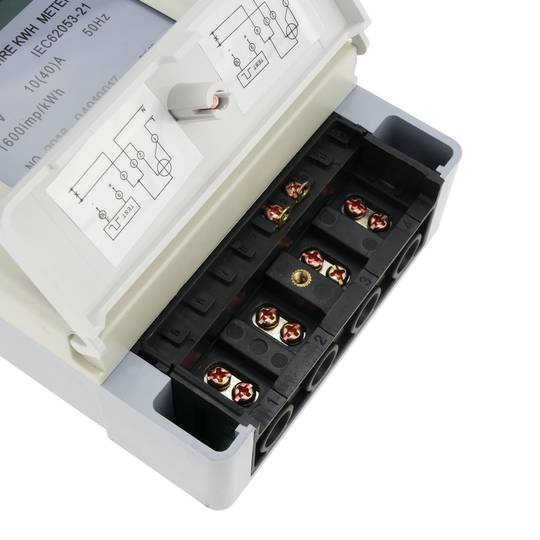 Eenfase digitale elektriciteitsmeter meter 10A 230V 50Hz