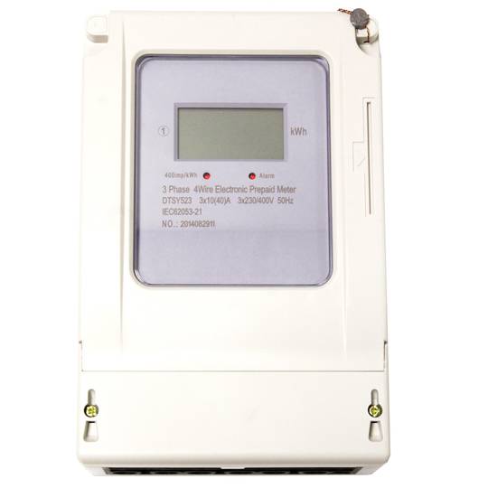 Medidor de energia elétrica digital trifásico 3x10A 230V 50Hz
