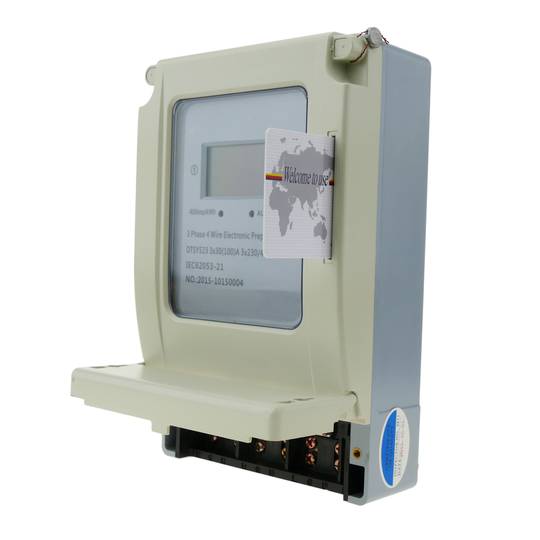 3x30A 230 V 50 Hz 3-fazowy cyfrowy licznik energii elektrycznej