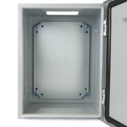 Boîte de distribution électrique en métal IP65 pour montage mural 300x250x200mm