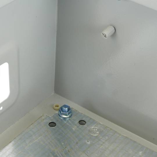 Metalen elektrische verdeelkast met IP65 bescherming voor wandmontage 300x300x150mm