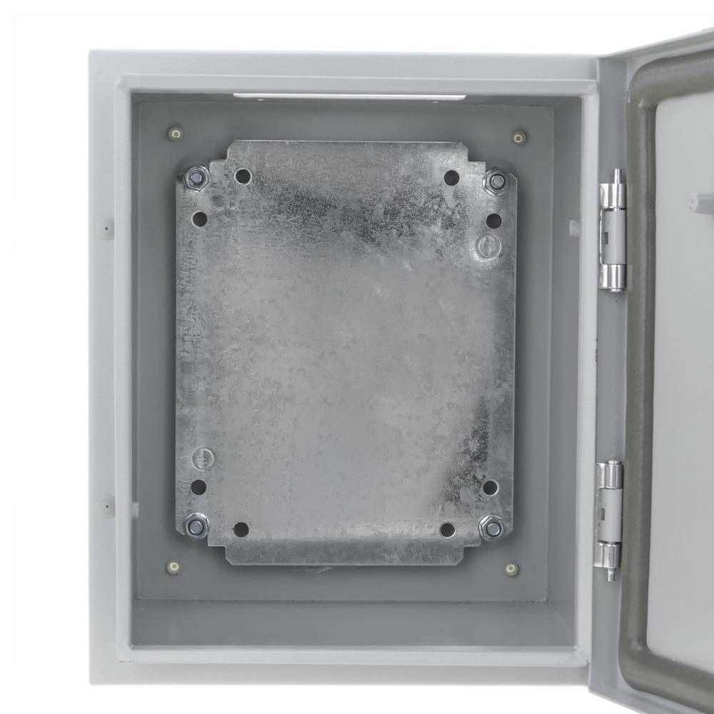 Caixa de distribuição elétrica de metal IP65 para a parede 300x250x250mm montagem
