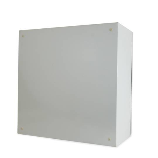 Caixa de distribució elèctrica metàl·lica amb protecció IP65 per a fixació a paret 300x300x250mm