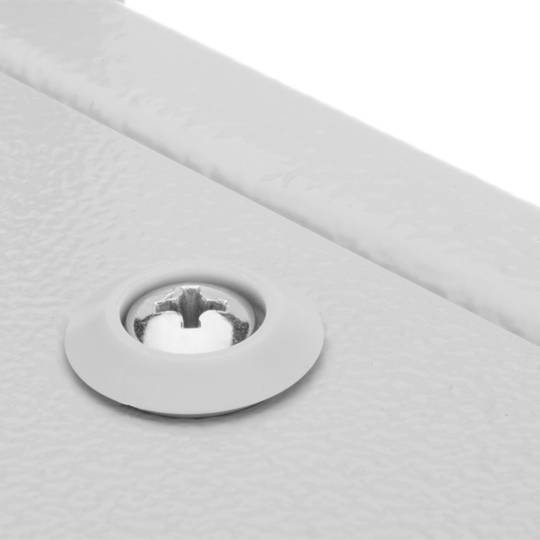 Metal electrical distribution box IP65 for wall mounting 400x300x150mm