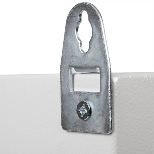 Metal electrical distribution box IP65 for wall mounting 400x300x150mm