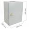 Metal electrical distribution box IP65 for wall mounting 400x300x200mm