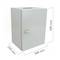 Metal electrical distribution box IP65 for wall mounting 400x300x250mm