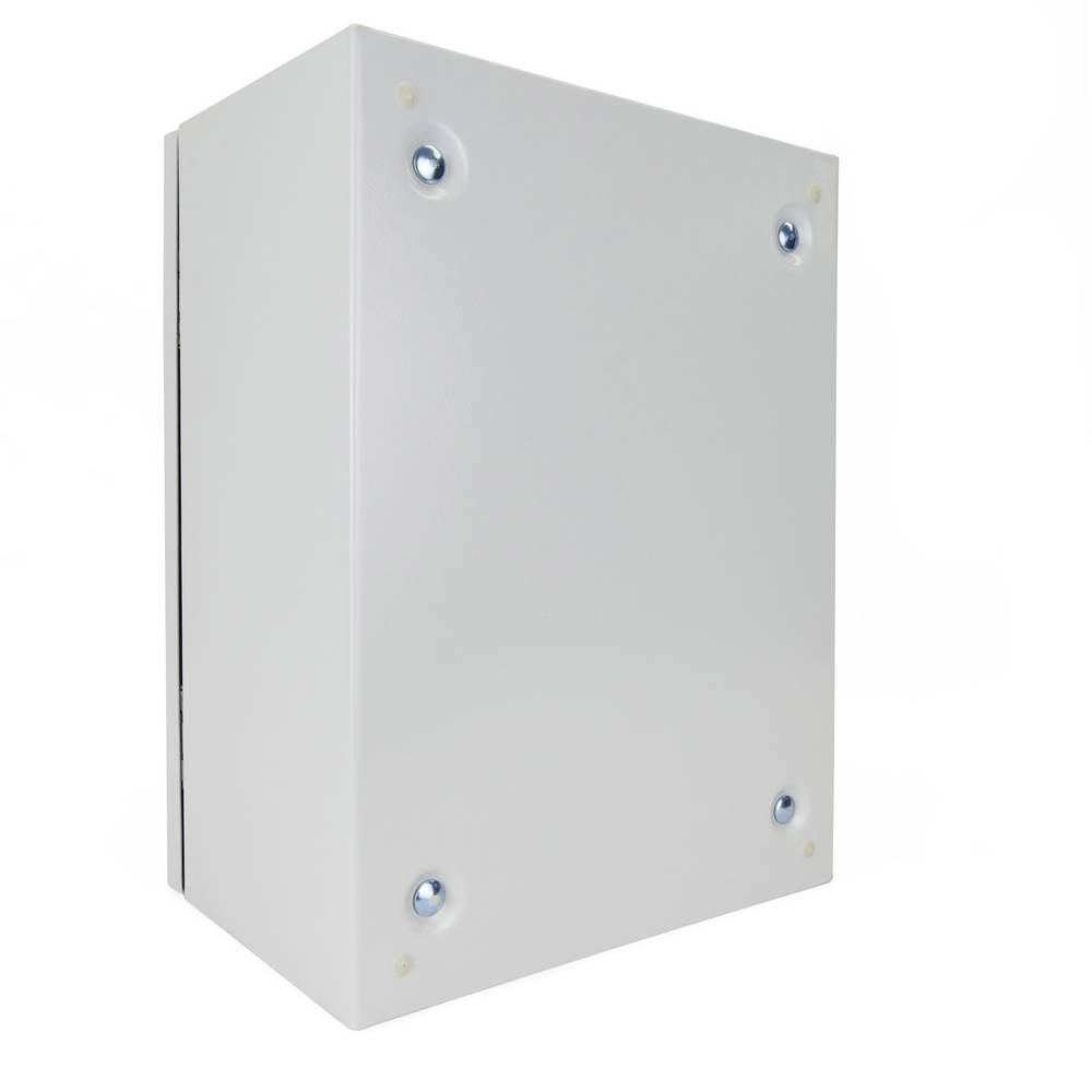 Metal electrical distribution box IP65 for wall mounting 400x300x250mm