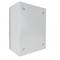 Metal electrical distribution box IP65 for wall mounting 400x300x250mm