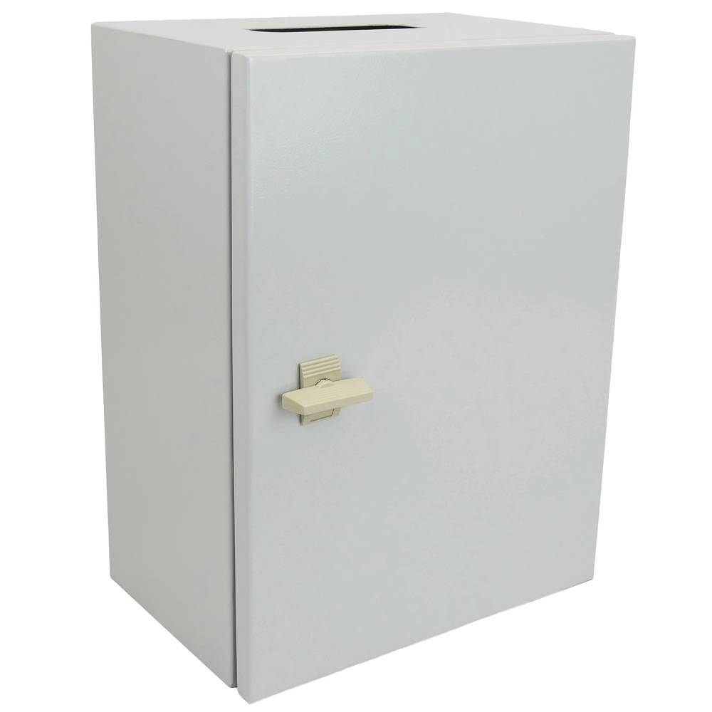 Boîte de distribution électrique en métal IP65 pour montage mural 400x300x300mm