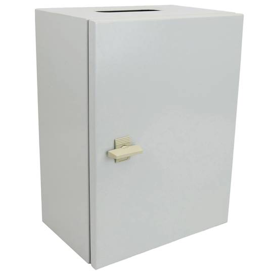Boîte de distribution électrique en métal IP65 pour montage mural 400x300x300mm