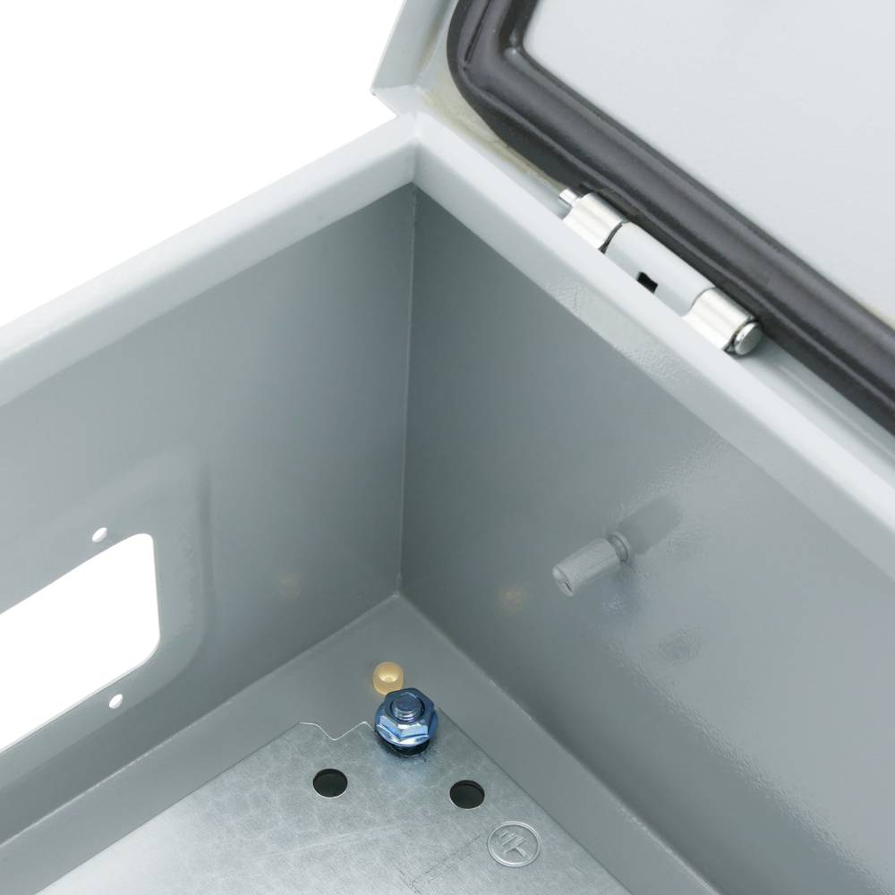 Boîte de distribution électrique en métal IP65 pour montage mural 400x300x300mm