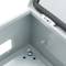 Metal electrical distribution box with IP65 protection for wall mounting 500x300x200mm