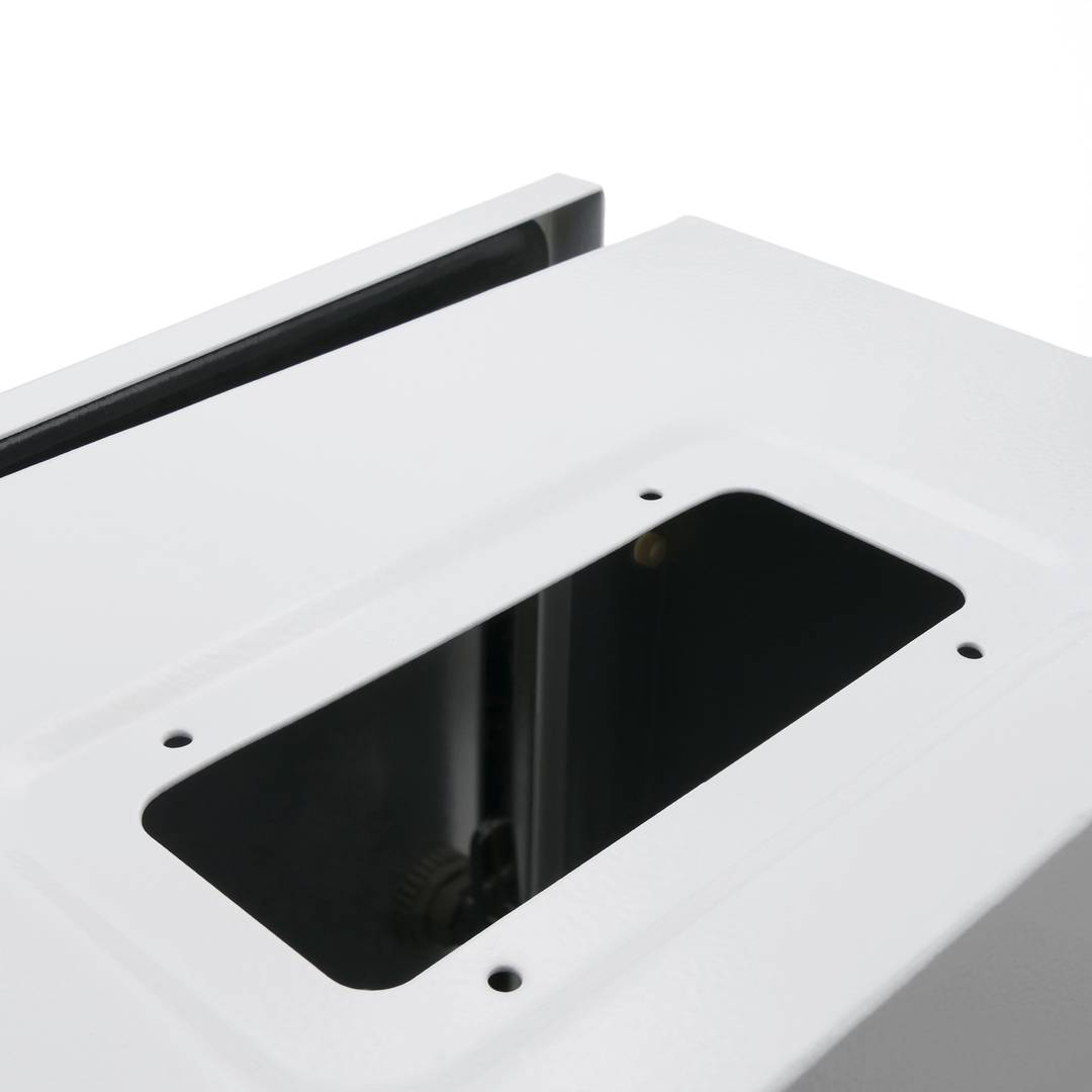 Caja de distribución eléctrica metálica con protección IP65 para fijación a pared 500x300x250mm