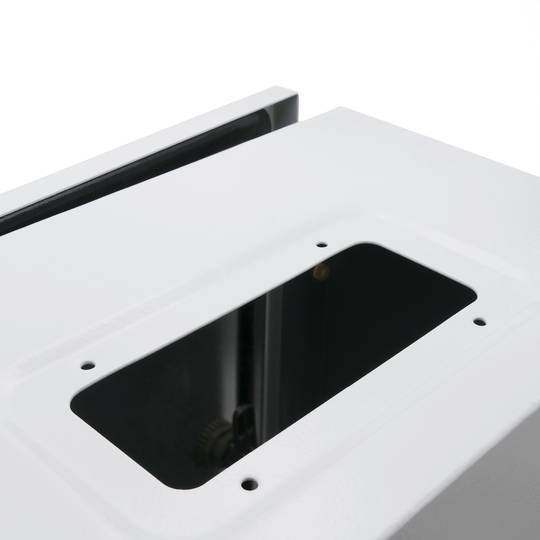 Caja de distribución eléctrica metálica con protección IP65 para fijación a pared 500x300x250mm