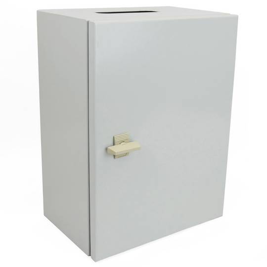 Scatola di distribuzione elettrica di metallo IP65 per il montaggio a parete 500x300x300mm