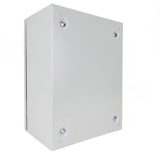 Caja de distribución eléctrica metálica con protección IP65 para fijación a  pared 500x400x200mm - Cablematic