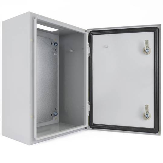 Schaltschrank Metall mit IP66-Schutz zur Wandbefestigung 400x600x250mm