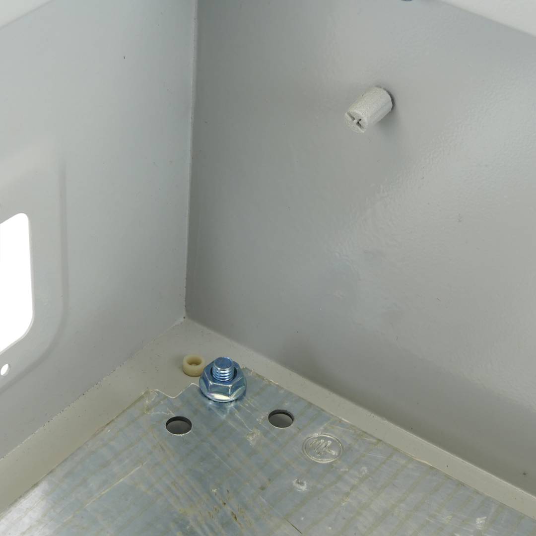 Boîte de distribution électrique en métal IP65 pour montage mural 500x500x200mm